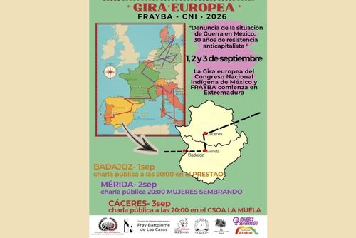 Gira CNI/Frayba en Bajadoz