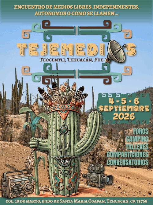 Encuentro de Radios Comunitarias y Medios Libres. Tejemedios 2026.
