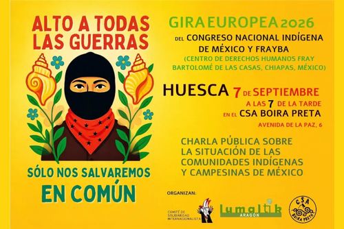 Gira CNI/Frayba en Huesca
